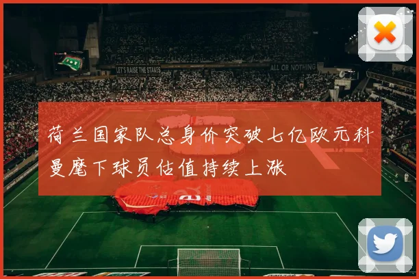荷兰国家队总身价突破七亿欧元科曼麾下球员估值持续上涨